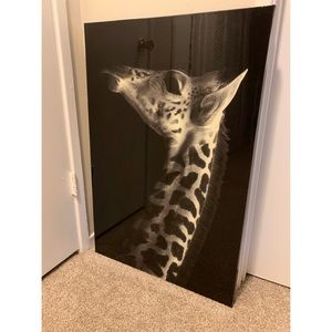 giraffe canvas